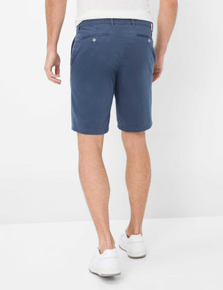 BRAX Bozen Herren-Chino-Shorts - Deep Navy Speckle - 7864720 81-1558-23