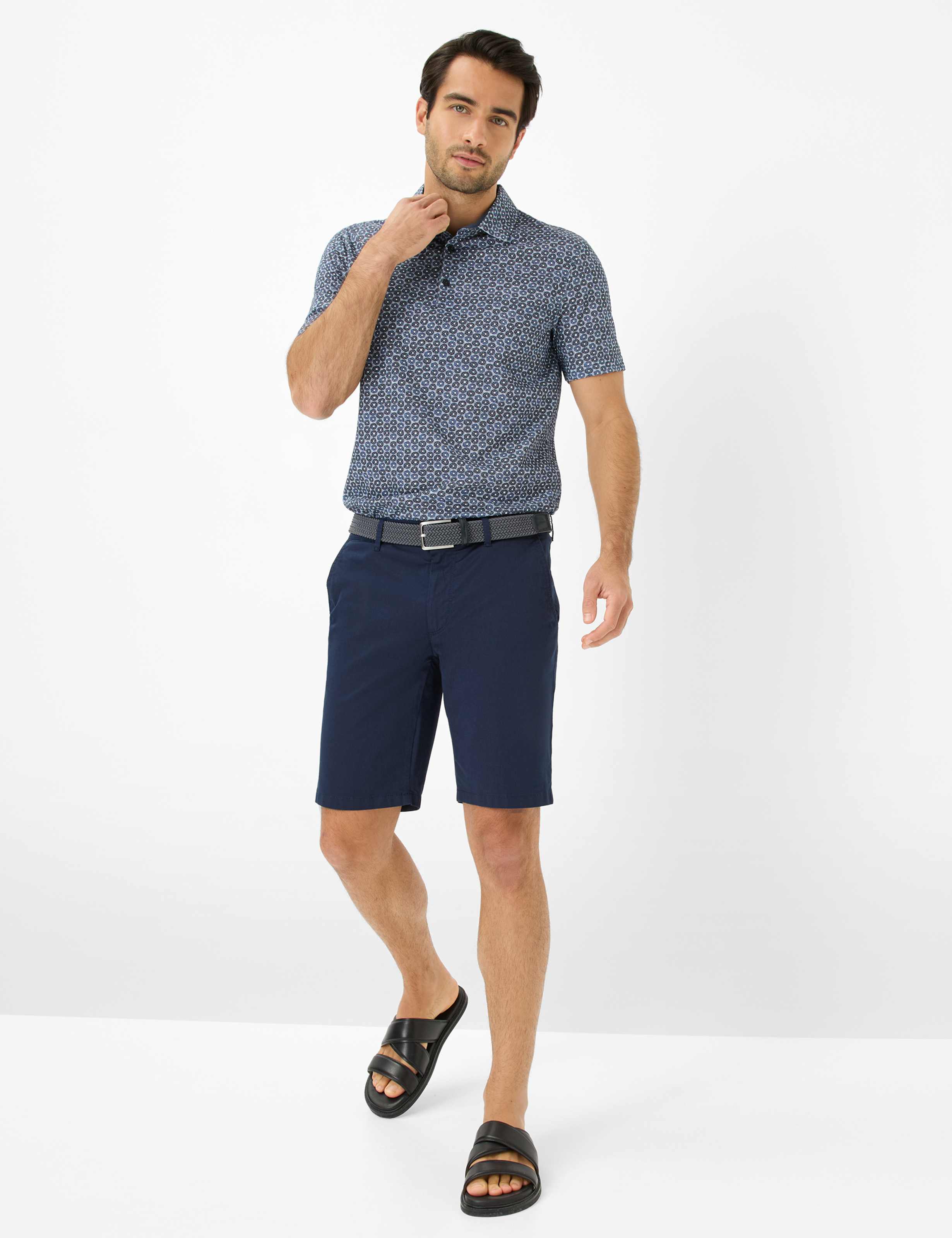 BRAX Bozen Shorts - Midnight Indigo - 7864720 81-3128-23 von BRAX