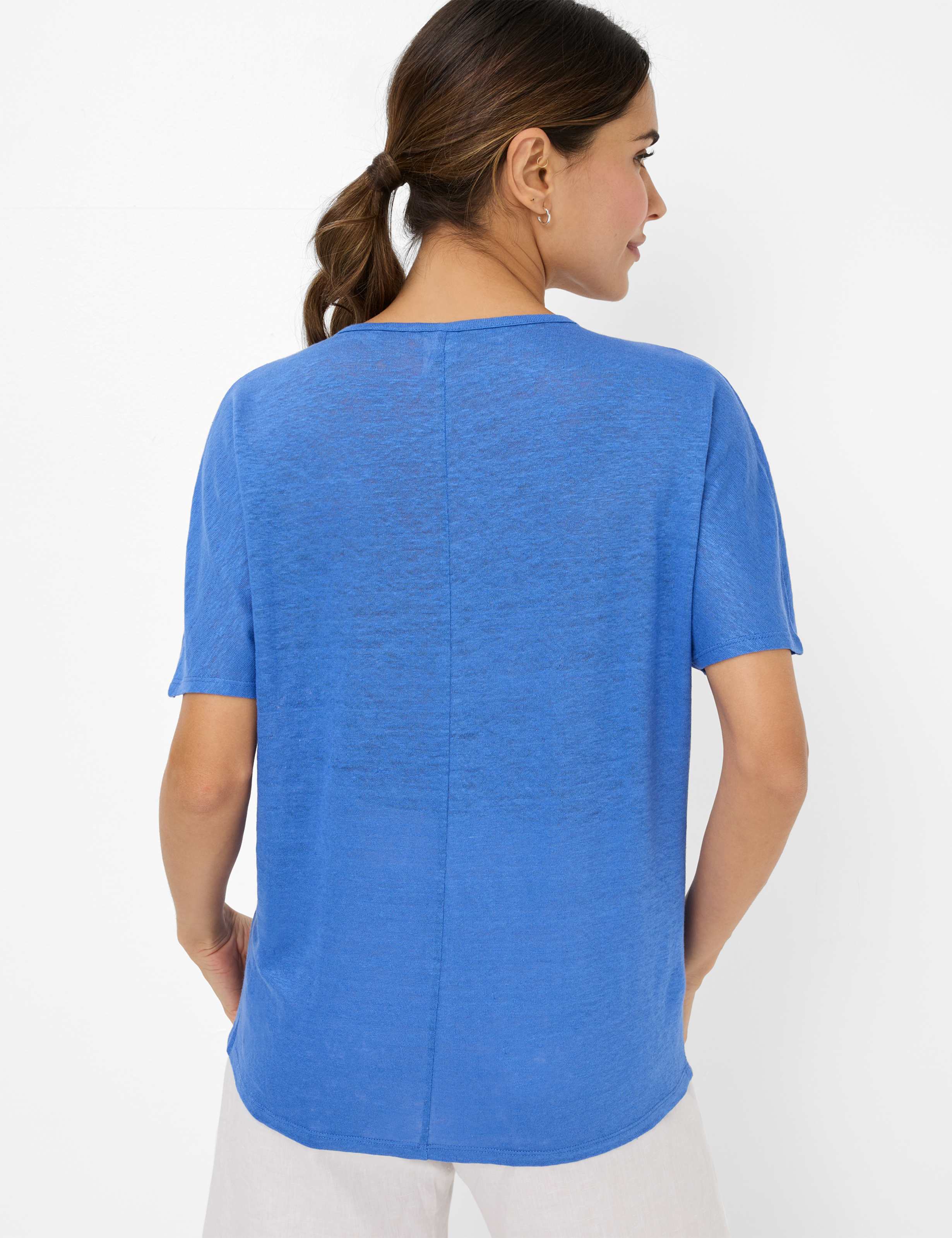 BRAX CAELEN Kurzarm T-Shirt - Azure Breeze Blue - 90638500 31-7208-24 von BRAX