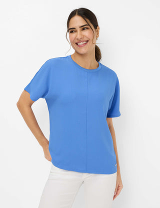 BRAX CAELEN Kurzarm T-Shirt sapphire blue 90639100 36-4438-24