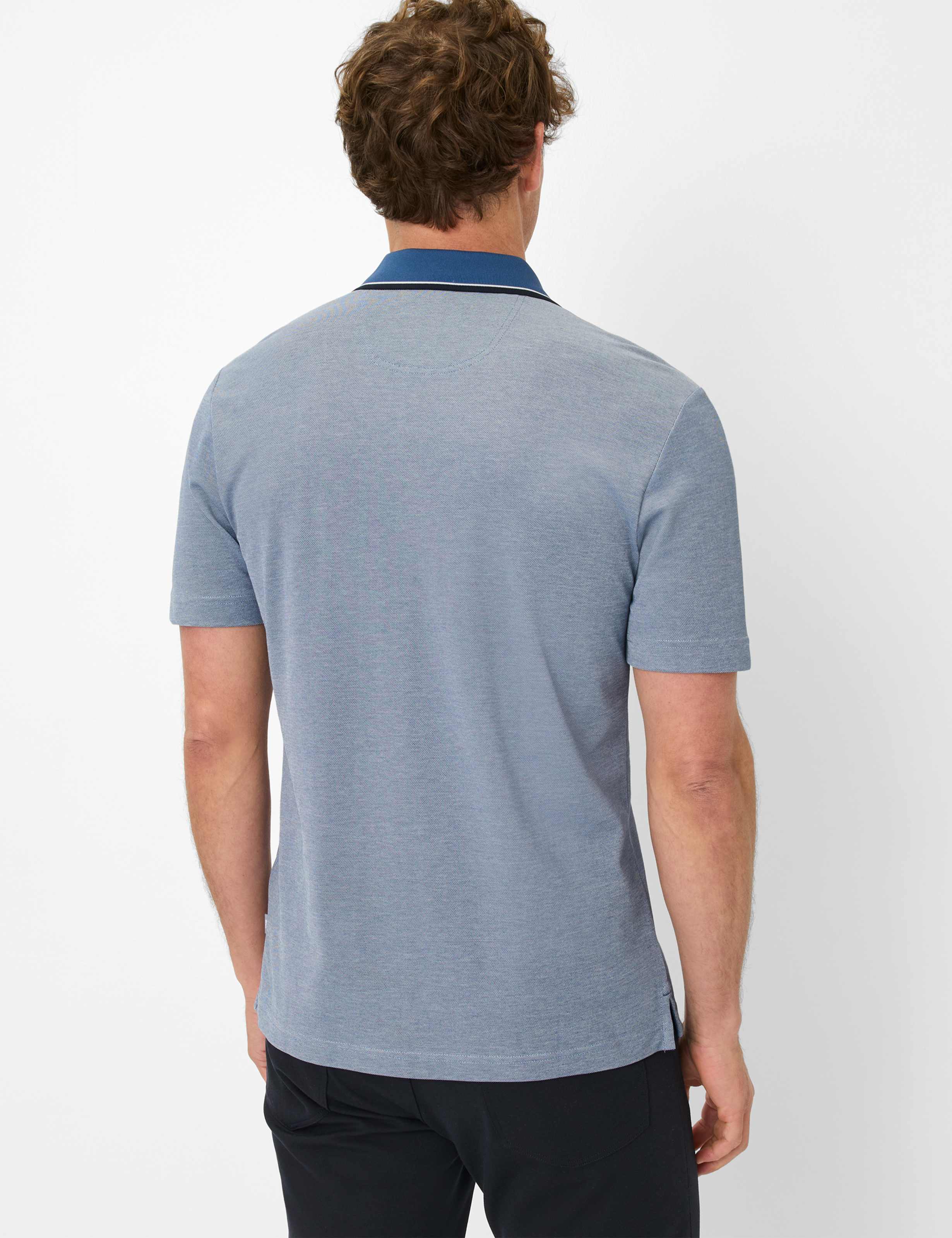 BRAX PETTER Poloshirt - Sea Slate Blue - 70428200 21-4768-25 von BRAX