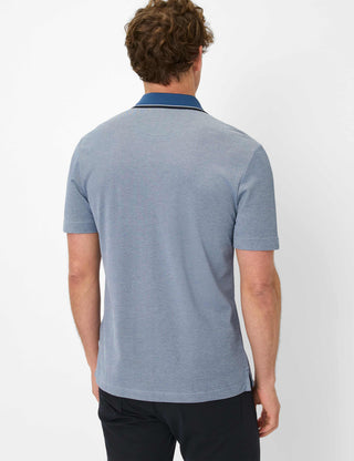 BRAX PETTER Poloshirt - Sea Slate Blue - 70428200 21-4768-25