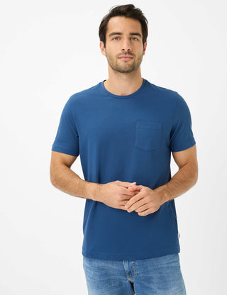 BRAX TODD Kurzarm Shirt - Midnight Azure - 70818500 26-4678-25