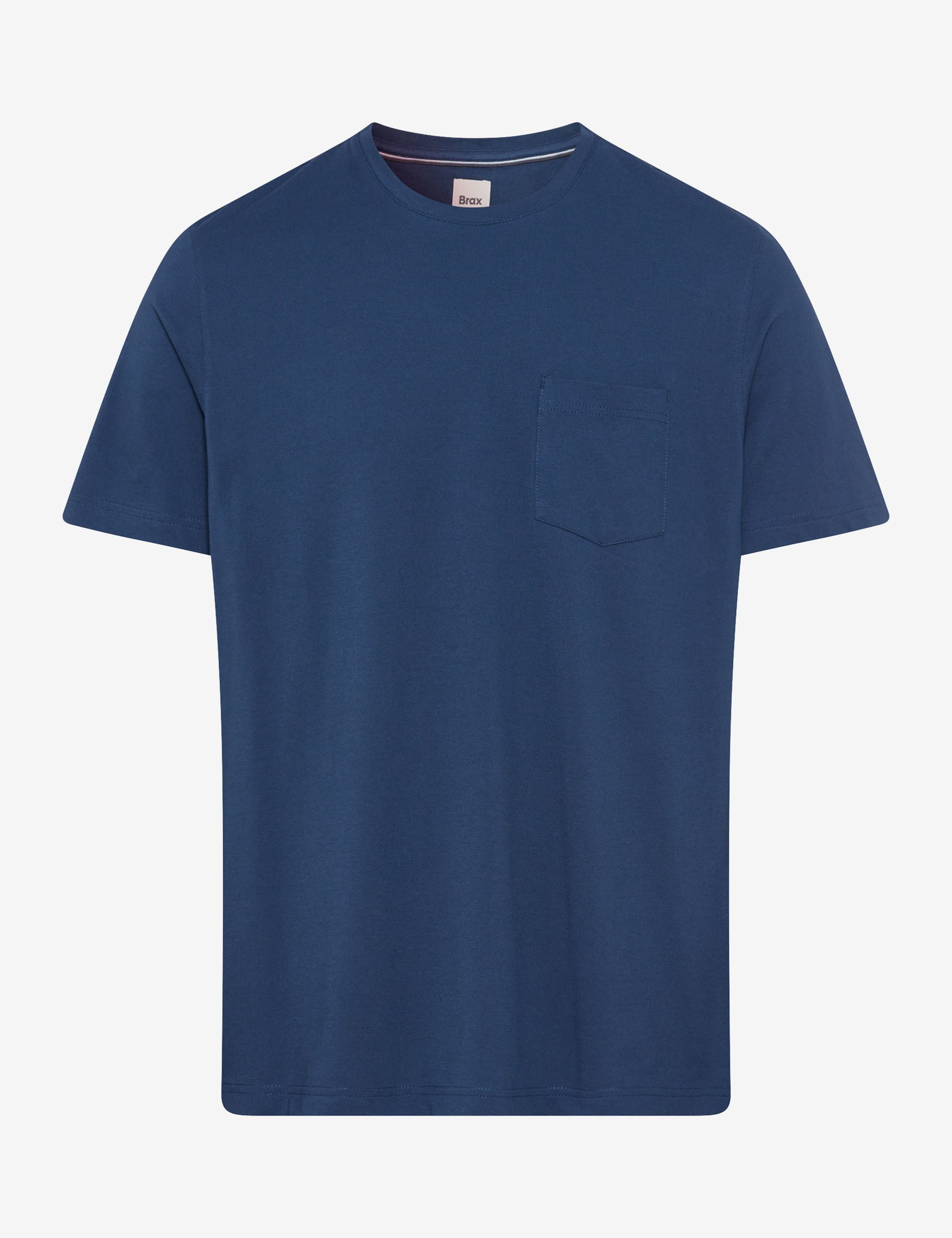 BRAX TODD Kurzarm Shirt - Midnight Azure - 70818500 26-4678-25