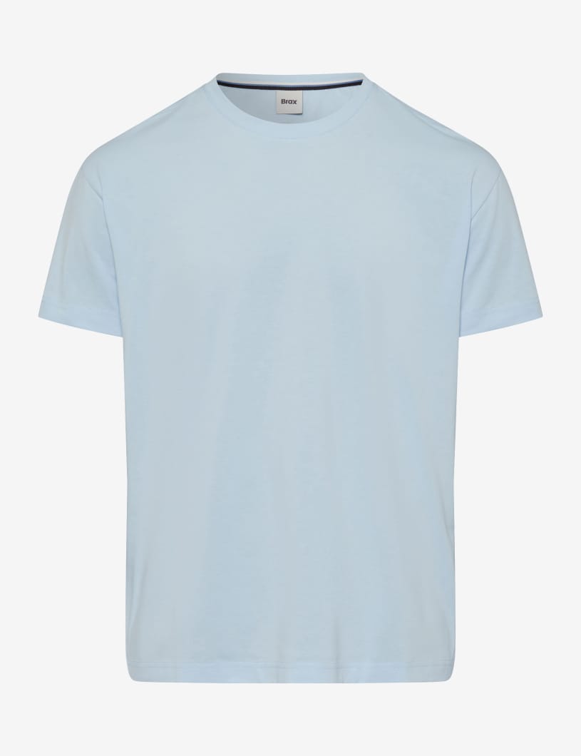 BRAX TED Kurzarm T-Shirt - Sky Mist Blue - 70816100 26-4538-29