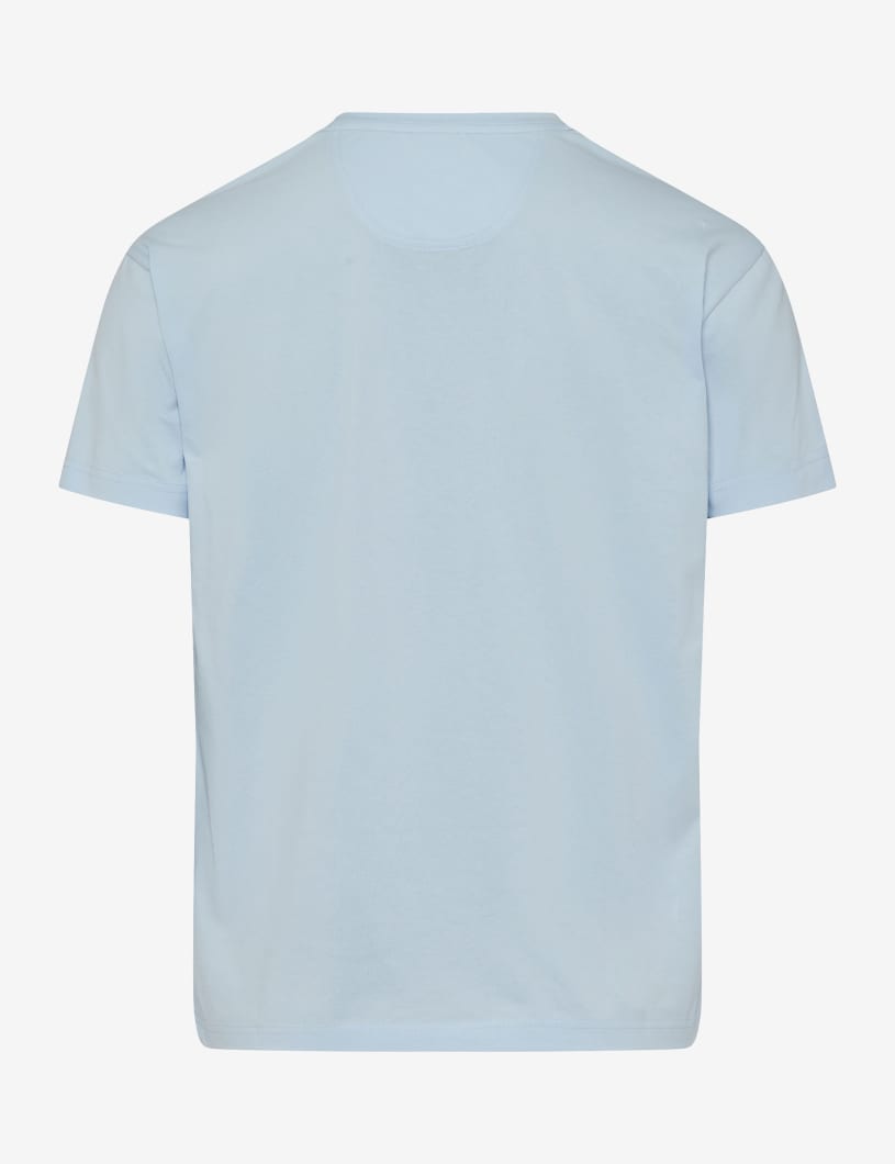 BRAX TED Kurzarm T-Shirt - Sky Mist Blue - 70816100 26-4538-29