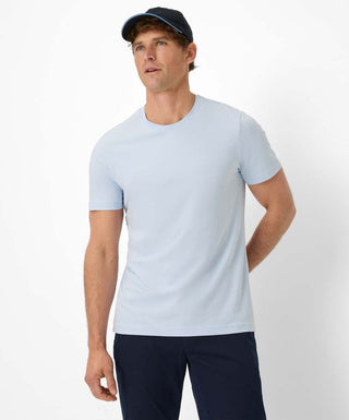 BRAX TED Kurzarm T-Shirt - Sky Mist Blue - 70816100 26-4538-29