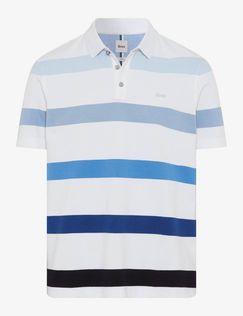 BRAX PETE S Poloshirt - Sea Breeze Azure - 70431500 26-4848-29