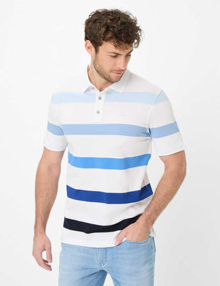BRAX PETE S Poloshirt - Sea Breeze Azure - 70431500 26-4848-29