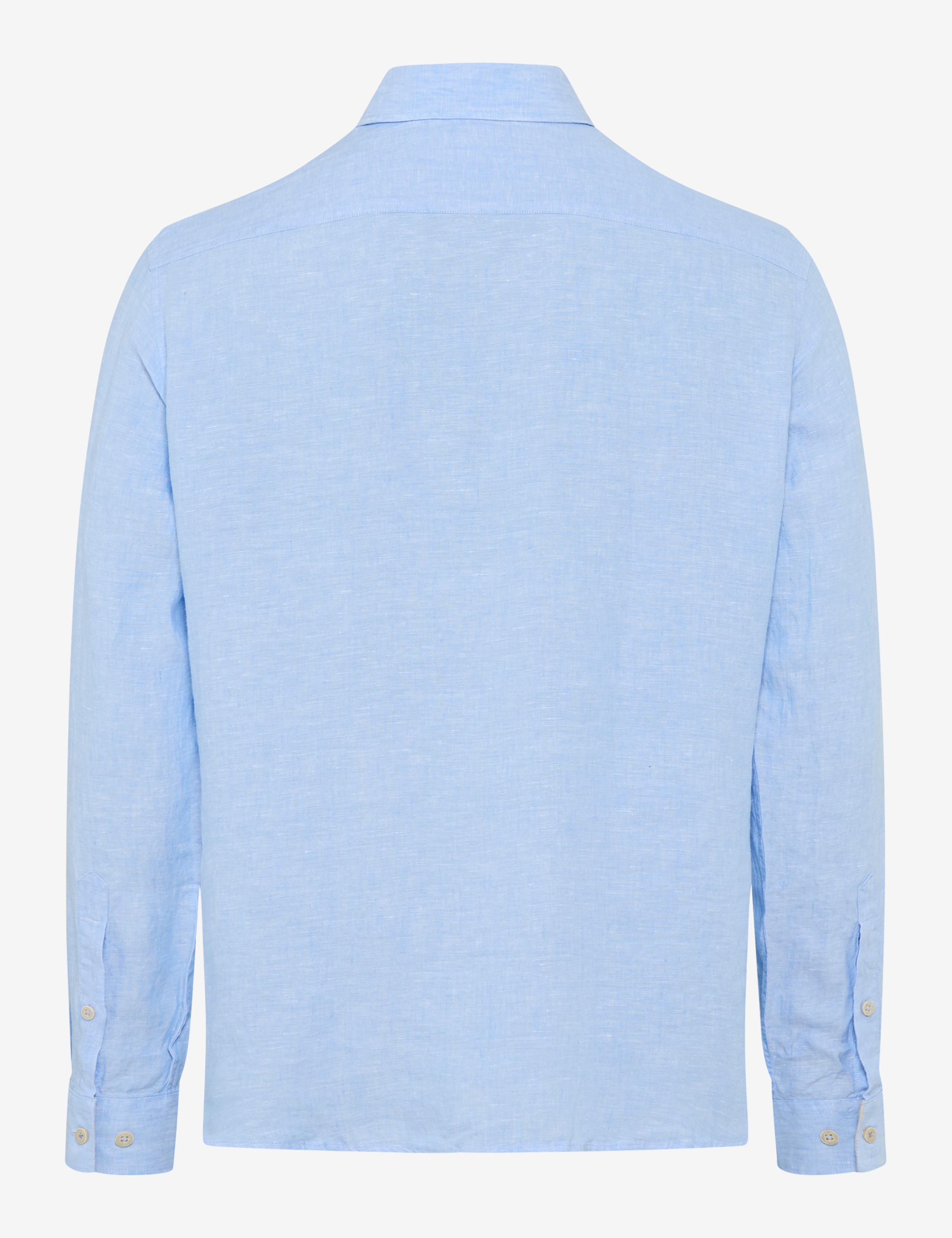 BRAX DIRK U Langarm Hemd - Airy Mist Blue - 74411900 41-3508-29
