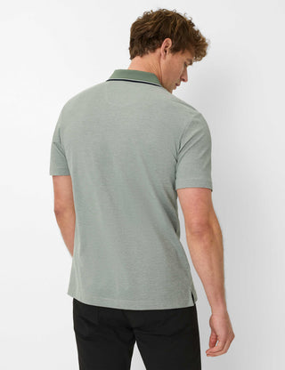 BRAX PETTER Poloshirt - Sage Terrace Green - 70428200 21-4768-36
