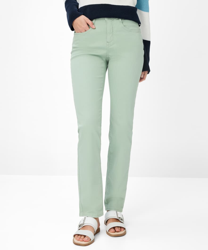 BRAX MARY Five Pocket - Soft Sage Green - 9928820 76-7058-36 von BRAX