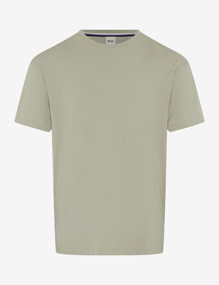 BRAX TED Kurzarm T-Shirt - Sage Drift Green - 70816100 26-4538-37