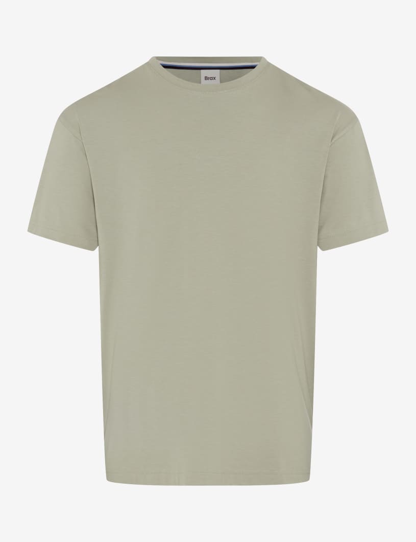 BRAX TED Kurzarm T-Shirt - Sage Drift Green - 70816100 26-4538-37