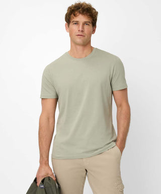 BRAX TED Kurzarm T-Shirt - Sage Drift Green - 70816100 26-4538-37