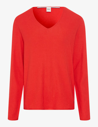 BRAX LESLEY Strickpullover - Ruby Crimson Red - 90182800 36-5018-42