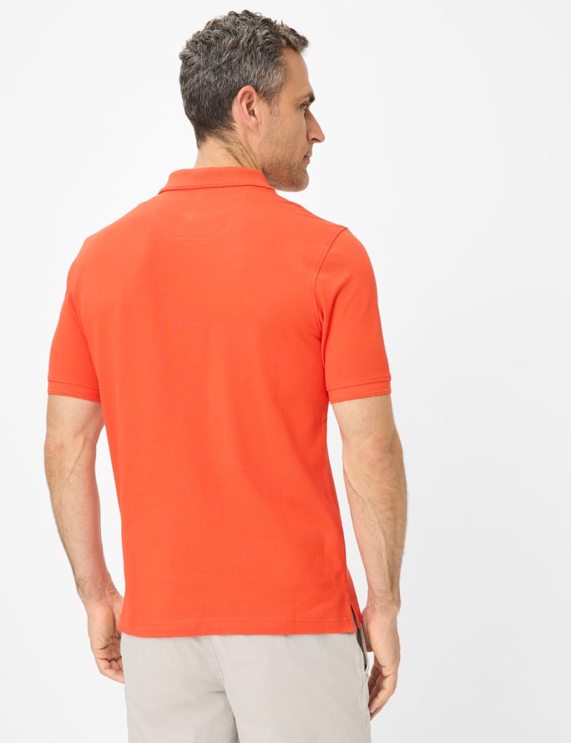 BRAX PETE BT Poloshirt - Ember Red Knit - 70431400 26-4848-44 von BRAX