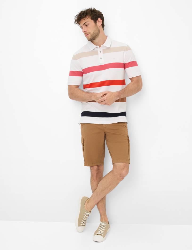 BRAX PETE S Poloshirt - Harbor Riviera White - 70431500 26-4848-44 von BRAX