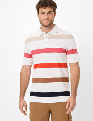 BRAX PETE S Poloshirt - Harbor Riviera White - 70431500 26-4848-44