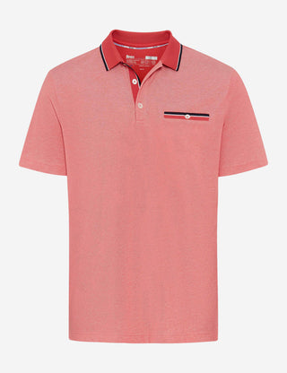 BRAX PETTER Poloshirt - Rose Sunset - 70428200 21-4768-45
