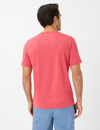 BRAX TODD T-Shirt - Sunset Rosé Glow - 70818500 26-4678-45