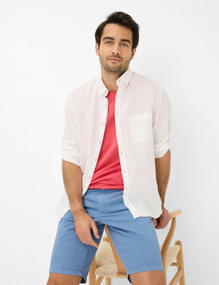 BRAX TODD T-Shirt - Sunset Rosé Glow - 70818500 26-4678-45