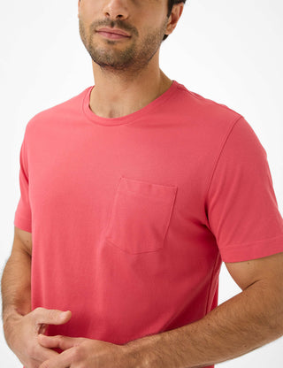 BRAX TODD T-Shirt - Sunset Rosé Glow - 70818500 26-4678-45