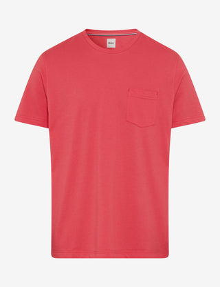 BRAX TODD T-Shirt - Sunset Rosé Glow - 70818500 26-4678-45