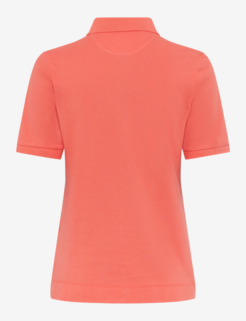 BRAX CLEO Poloshirt - Coral Sunset Pink - 90637500 31-3308-45