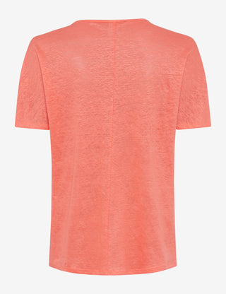 BRAX Caelen Kurzarm T-Shirt - Watermelon Dawn Red - 90638500 31-7208-45