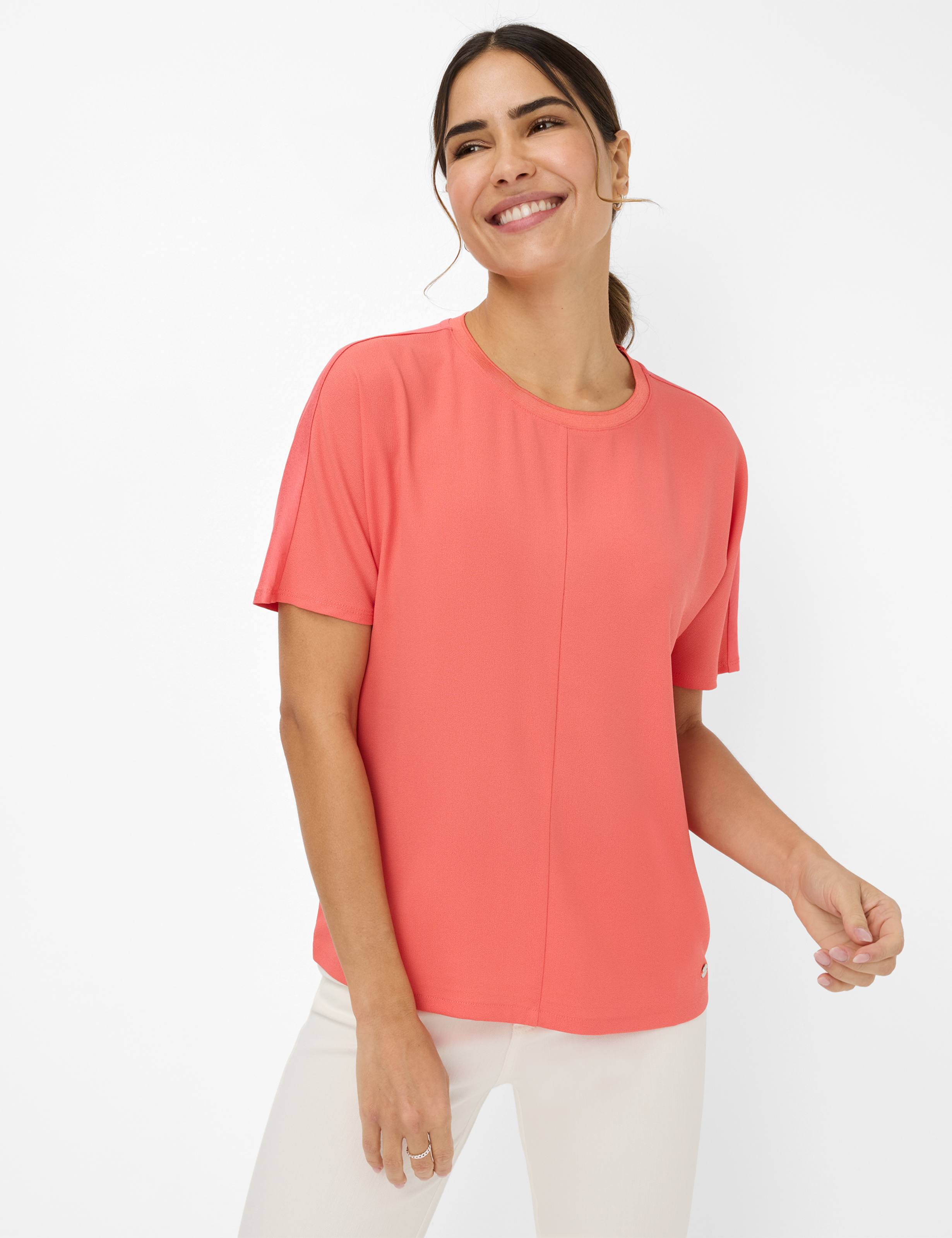 BRAX CAELEN Kurzarm T-Shirt watermelon 90639100 36-4438-45 von BRAX