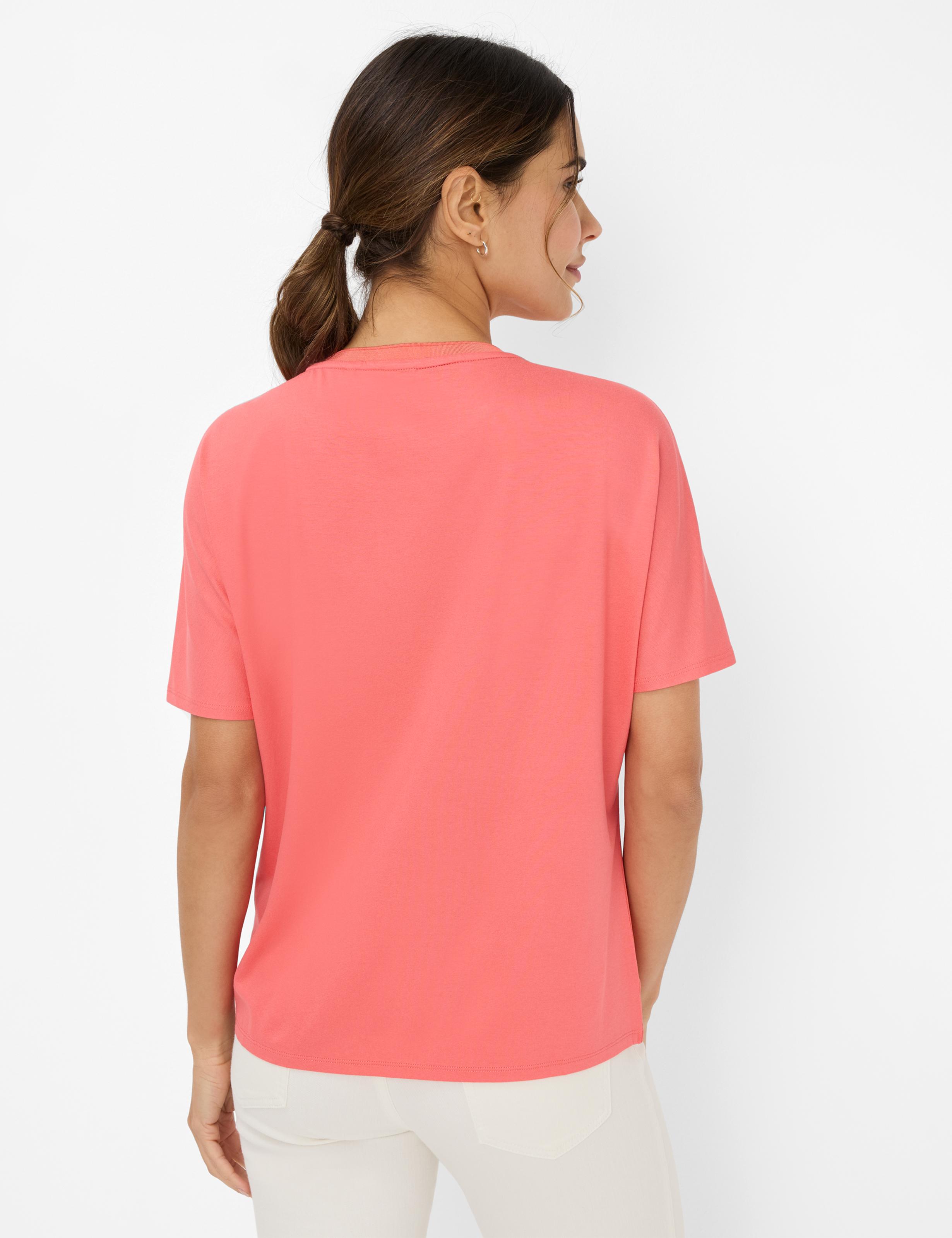 BRAX CAELEN Kurzarm T-Shirt watermelon 90639100 36-4438-45 von BRAX