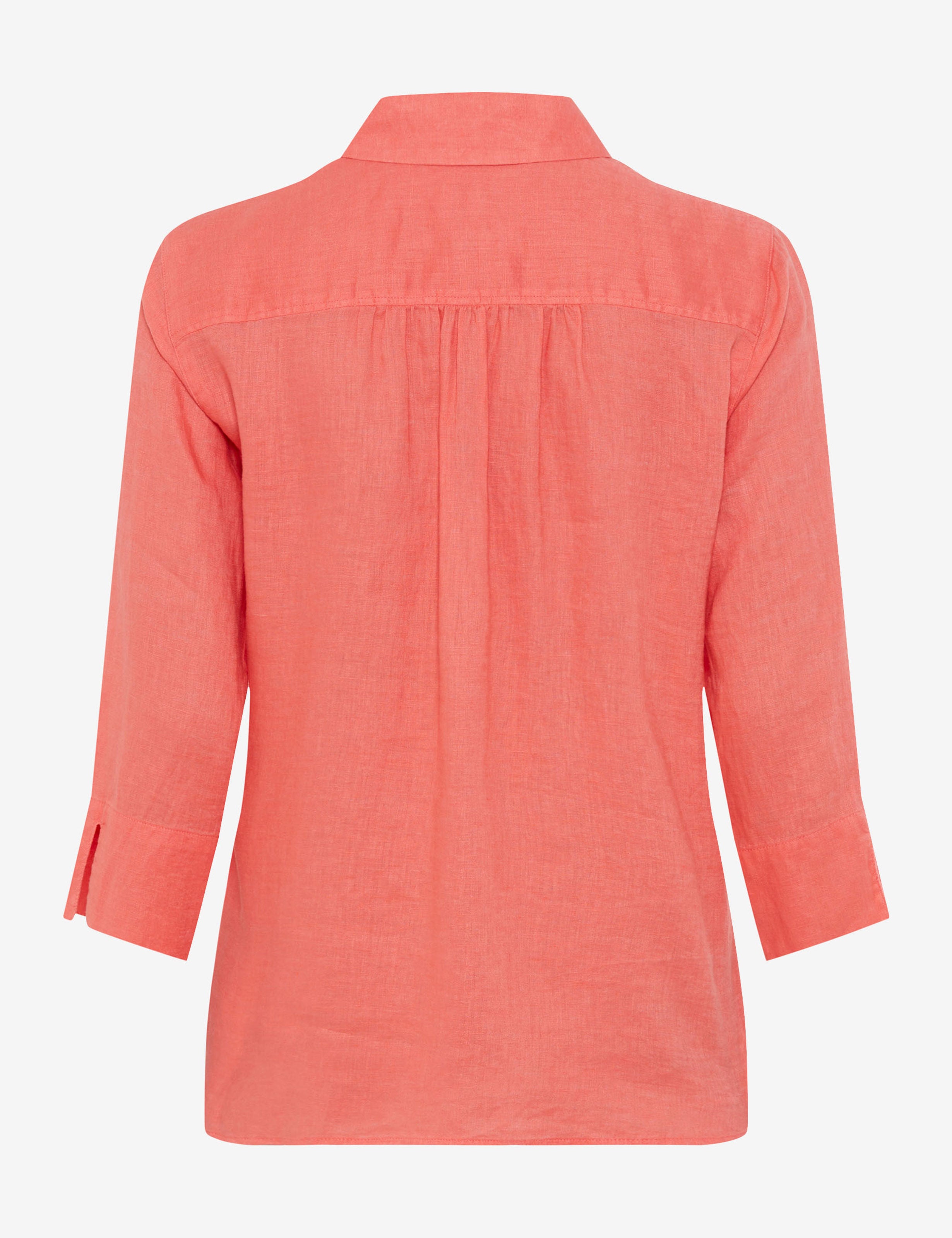 BRAX VICKI 3/4 Bluse - Coral Whisper - 94110200 41-7038-45