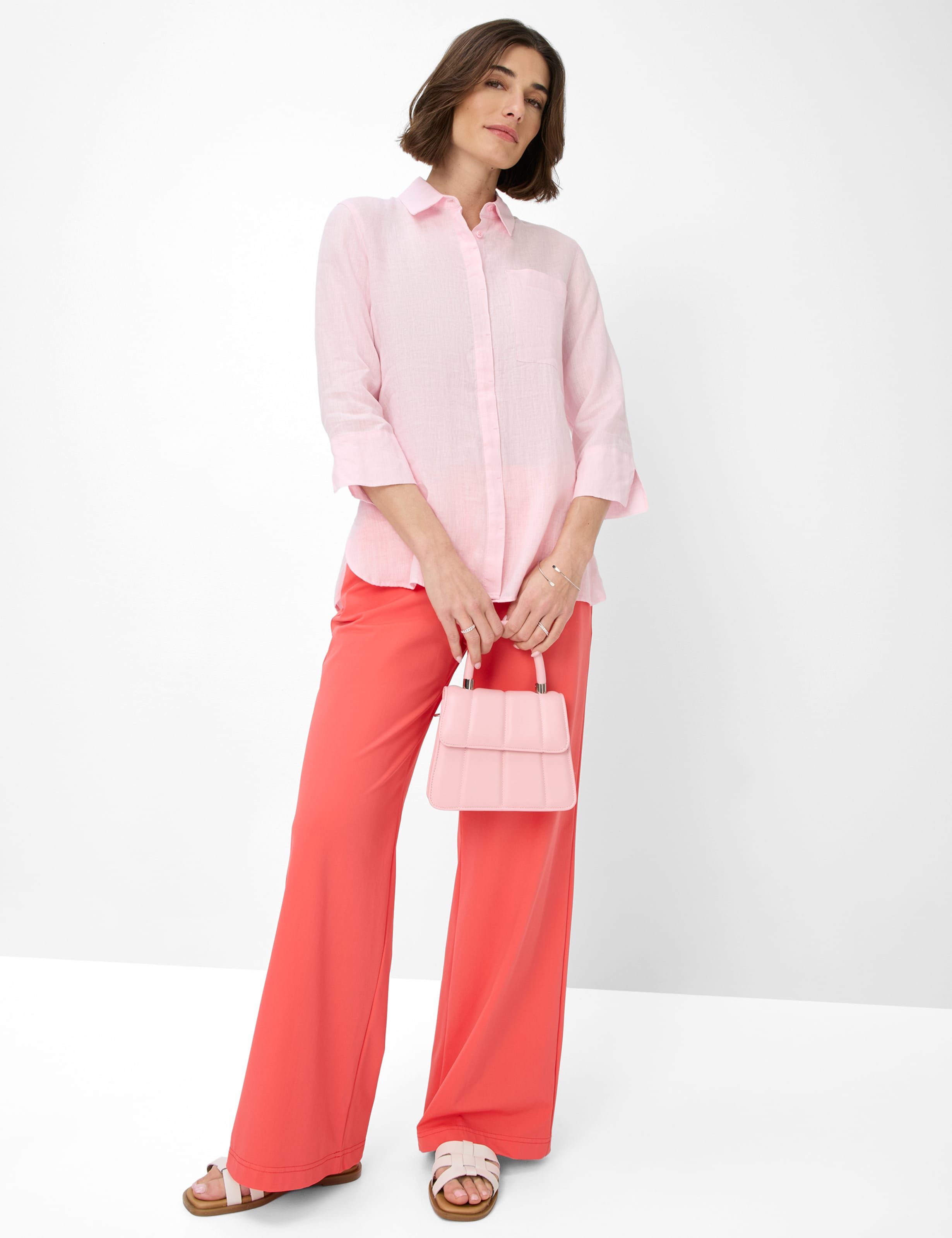 BRAX VICKI 3/4 Bluse - Rose Quartz Cloud - 94110200 41-7038-48 von BRAX
