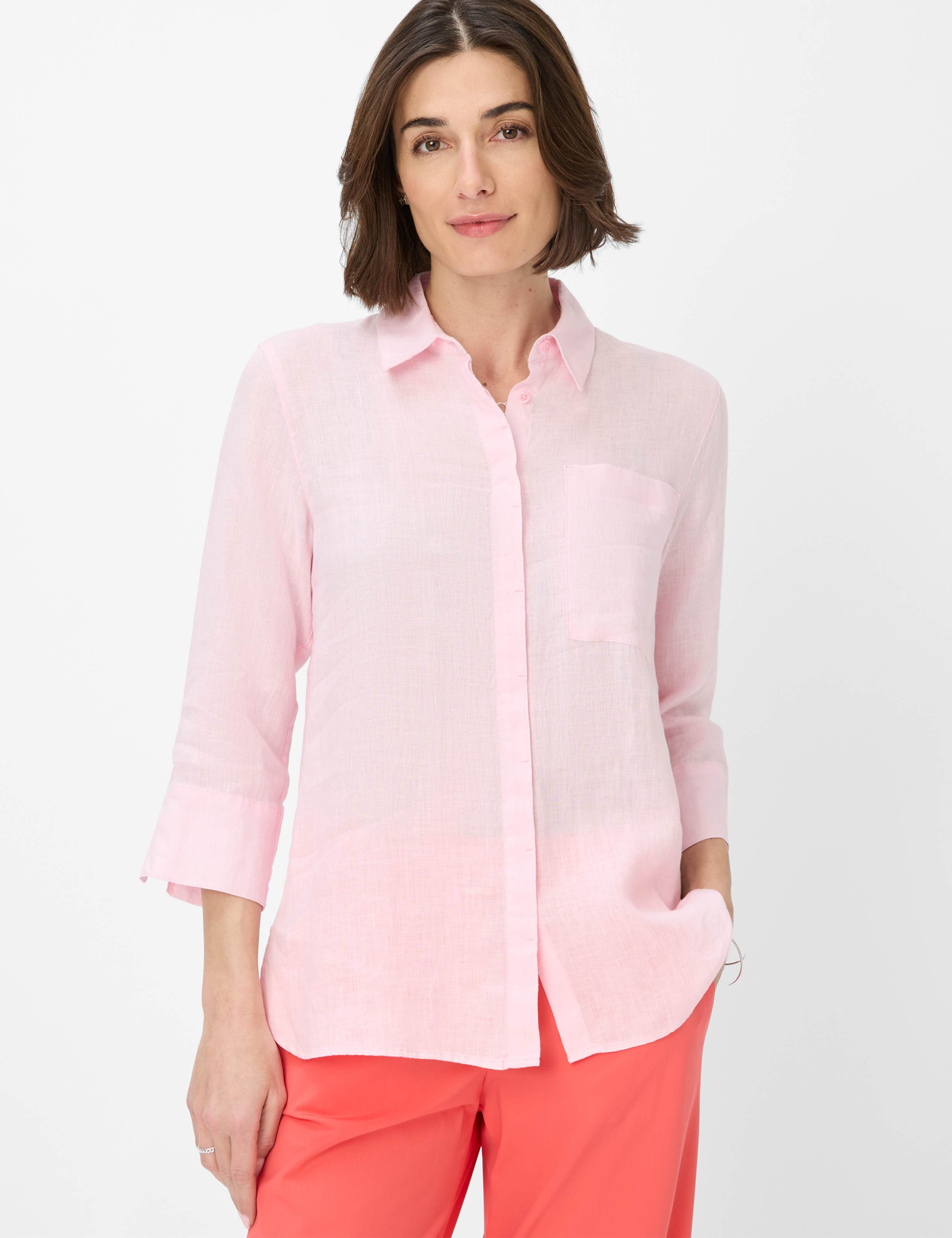 BRAX VICKI 3/4 Bluse - Rose Quartz Cloud - 94110200 41-7038-48 von BRAX