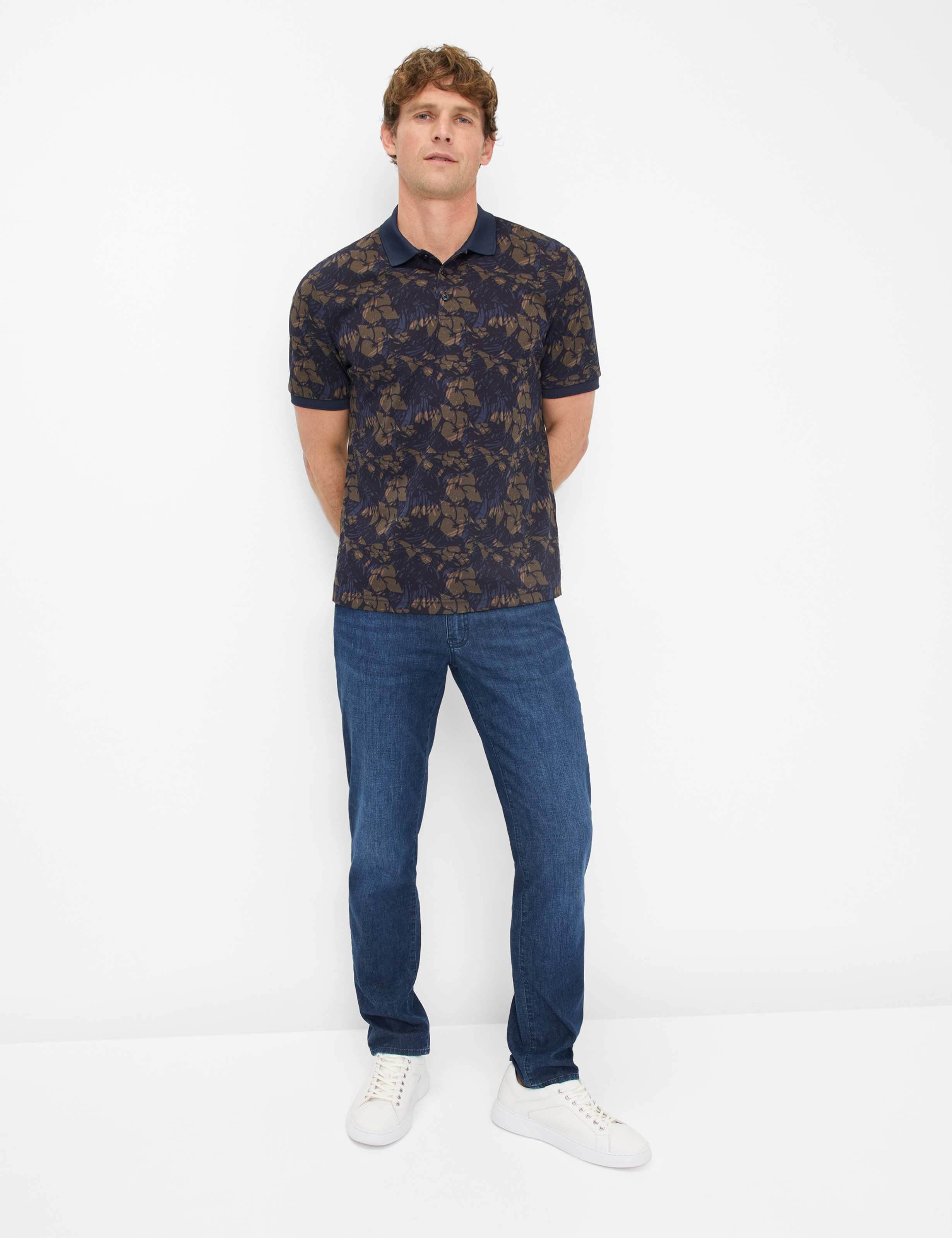 BRAX PERRY P Poloshirt cacao 70431000 26-4778-54 von BRAX