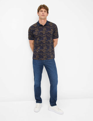 BRAX PERRY P Poloshirt cacao 70431000 26-4778-54