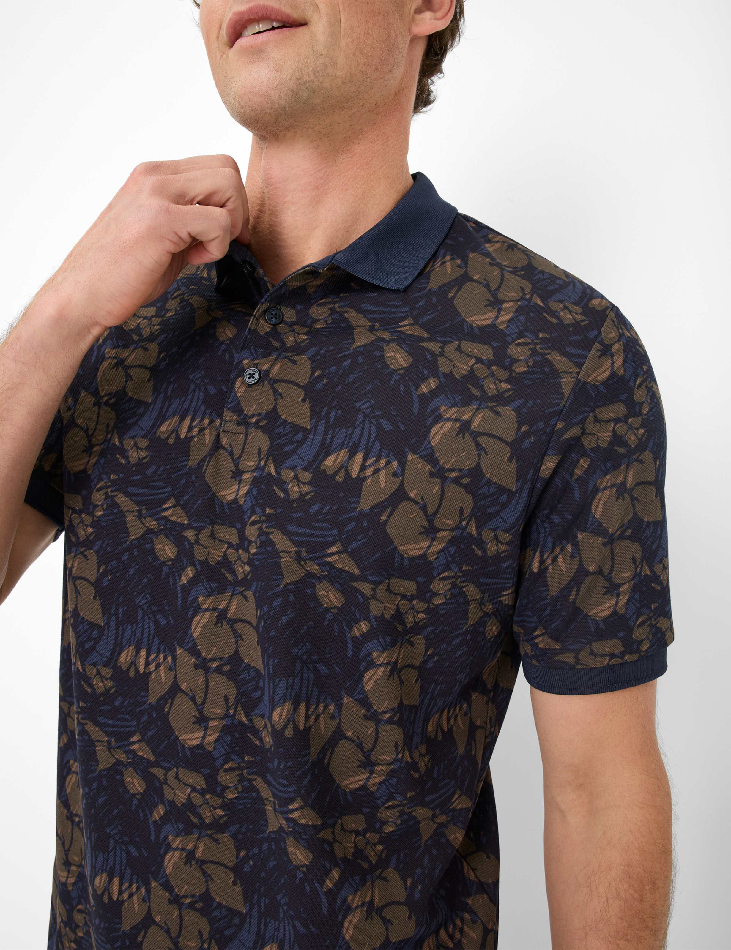 BRAX PERRY P Poloshirt cacao 70431000 26-4778-54 von BRAX