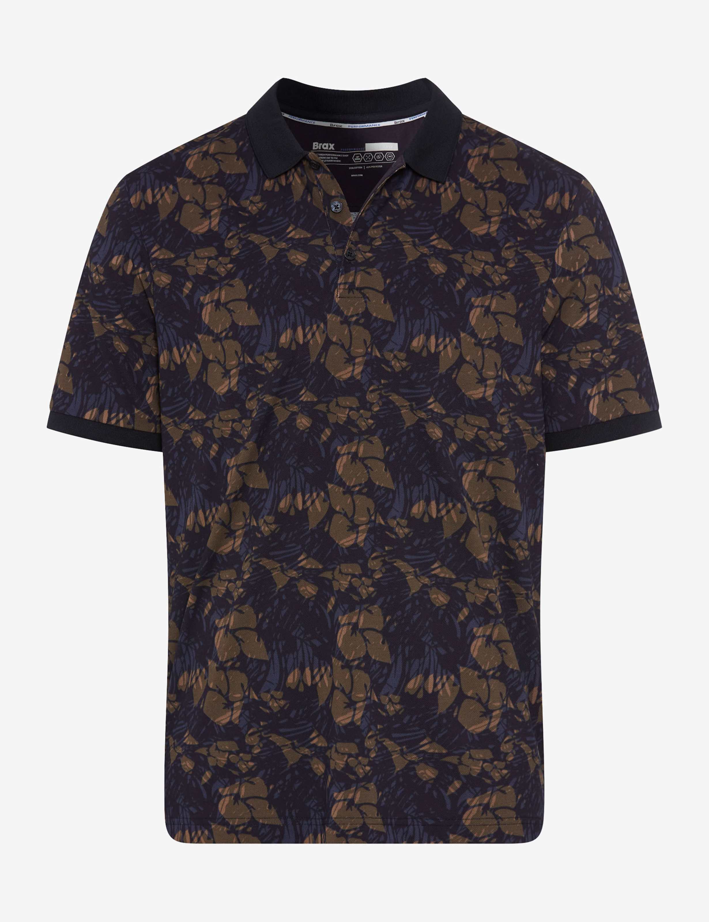 BRAX PERRY P Poloshirt cacao 70431000 26-4778-54