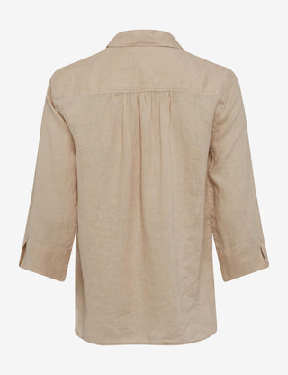 BRAX VICKI 3/4 Bluse - Toasted Almond Mist - 94110200 41-7038-54