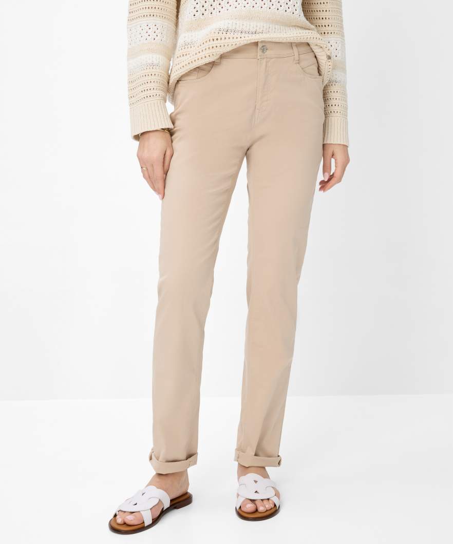 BRAX CAROLA Stoffhose - Sunlit Oat Beige - 9871020 71-1458-56 von BRAX