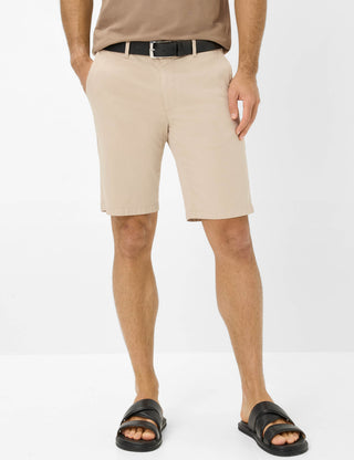 BRAX Bozen Chino-Shorts - Linen Sandlight - 7864720 81-3128-56