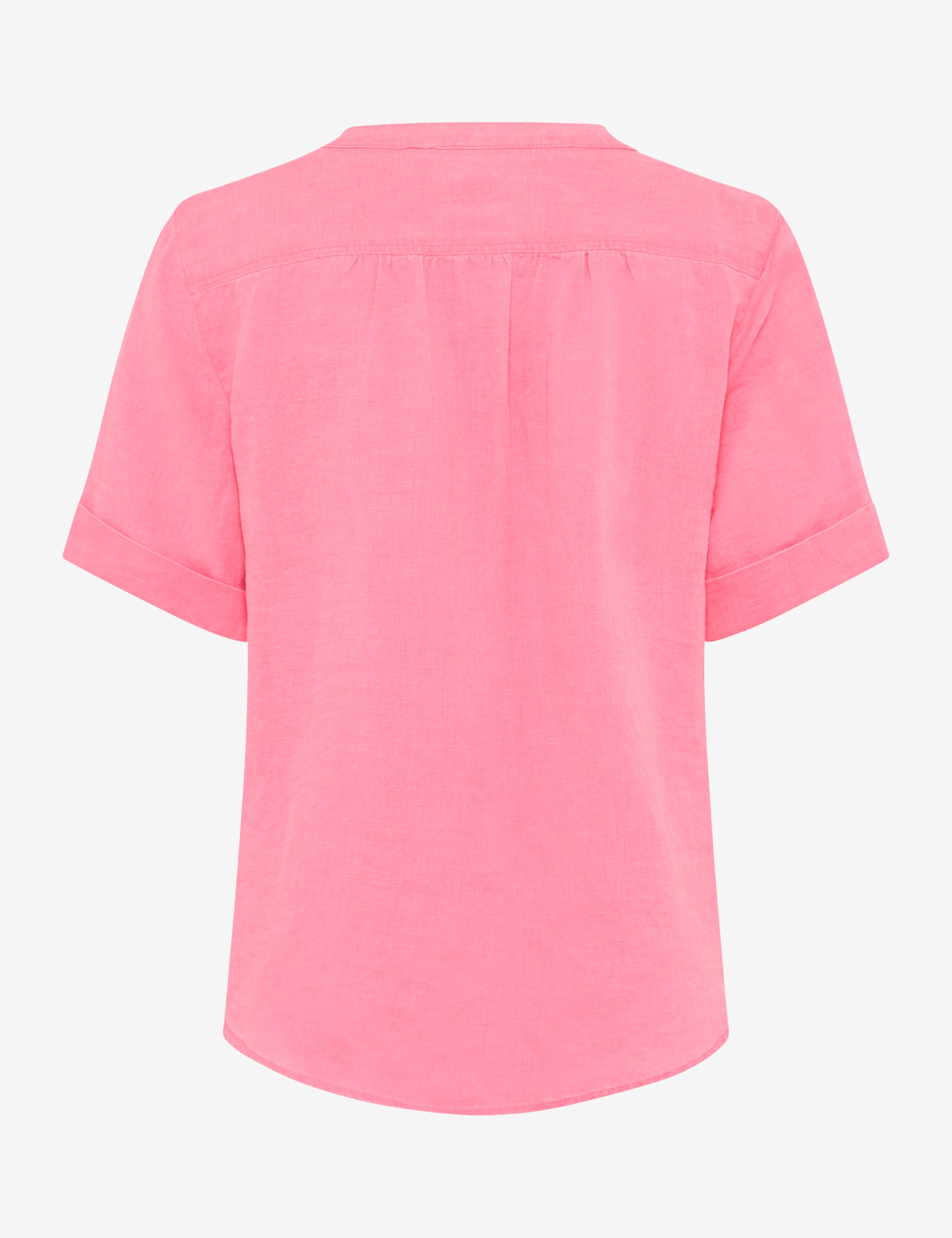 BRAX VERI Halbarm Bluse - Rose Drift Pink - 94150500 46-7038-80