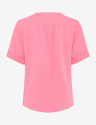 BRAX VERI Halbarm Bluse - Rose Drift Pink - 94150500 46-7038-80