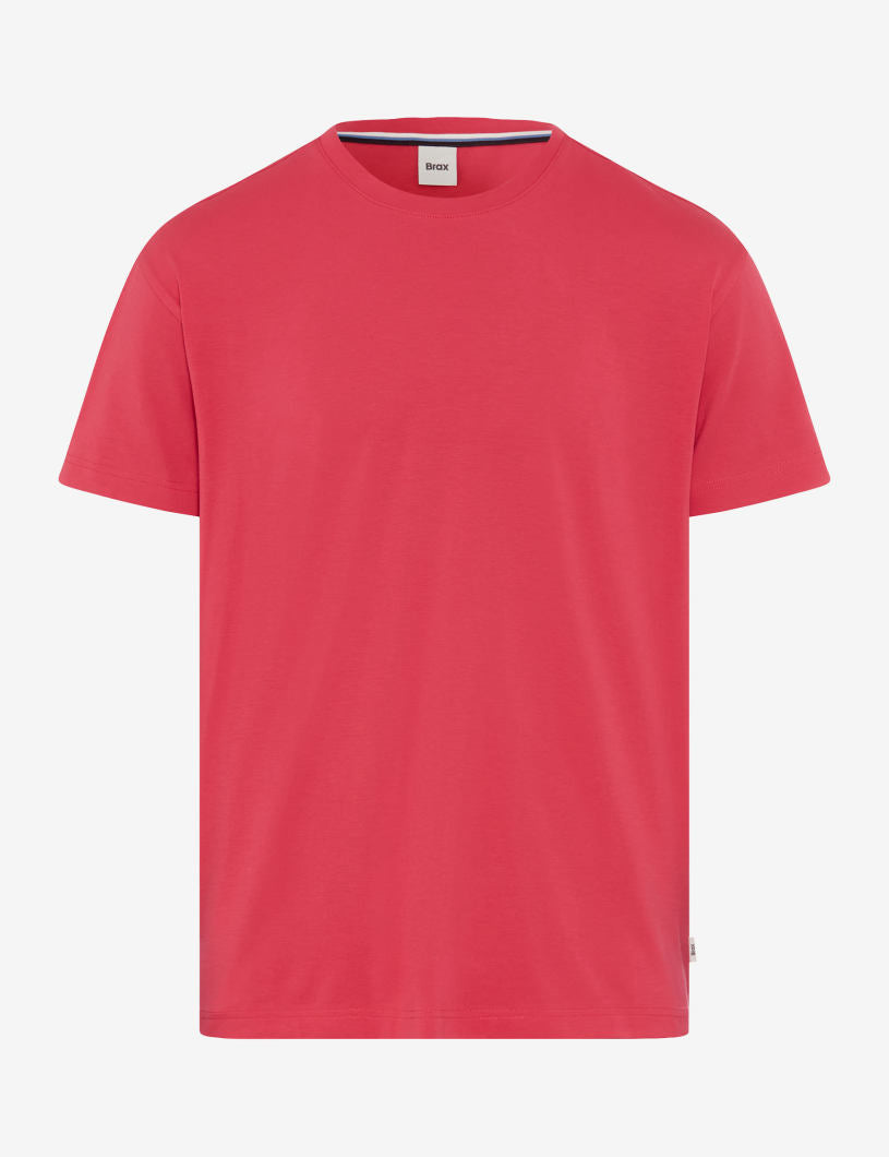 BRAX TED Kurzarm T-Shirt - Crimson Heat - 70816100 26-4538-86