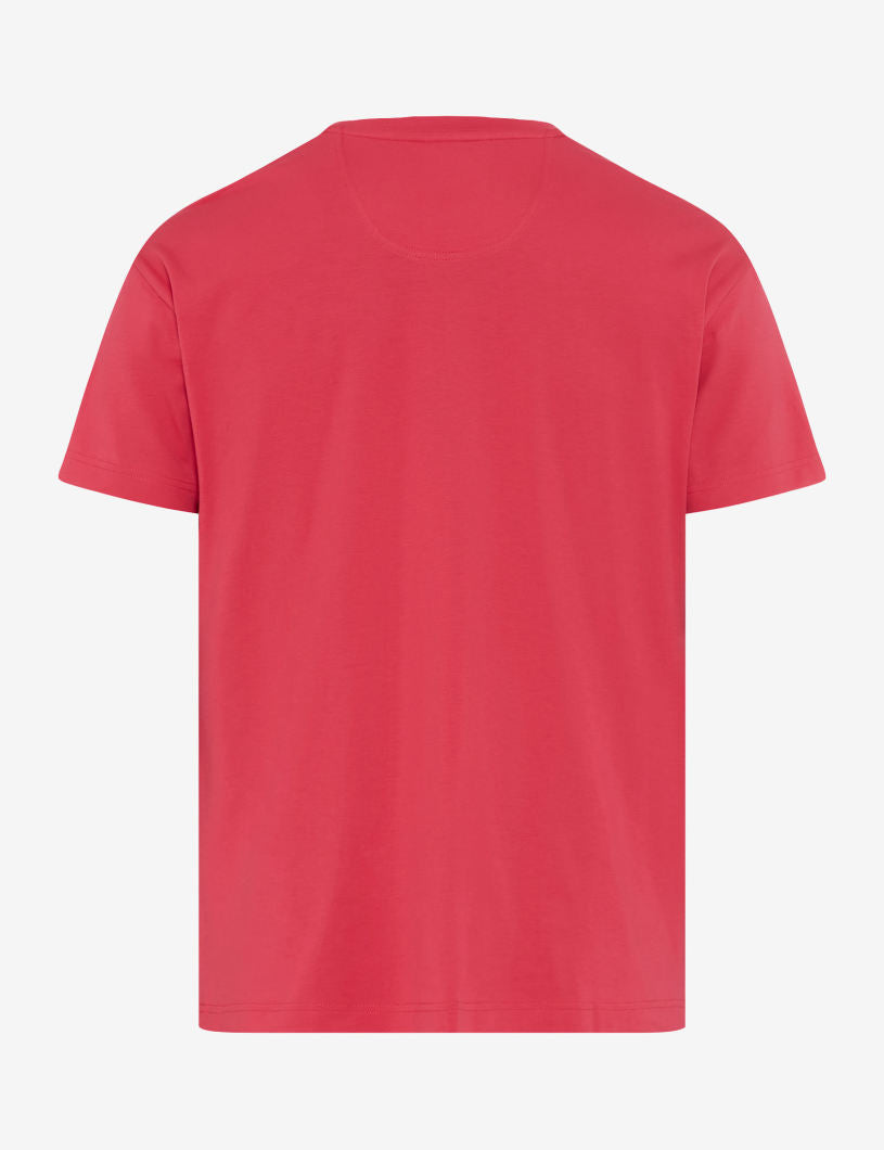 BRAX TED Kurzarm T-Shirt - Crimson Heat - 70816100 26-4538-86