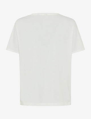 BRAX CAELEN Kurzarm T-Shirt - Blush Confetti White - 90641600 36-3518-98