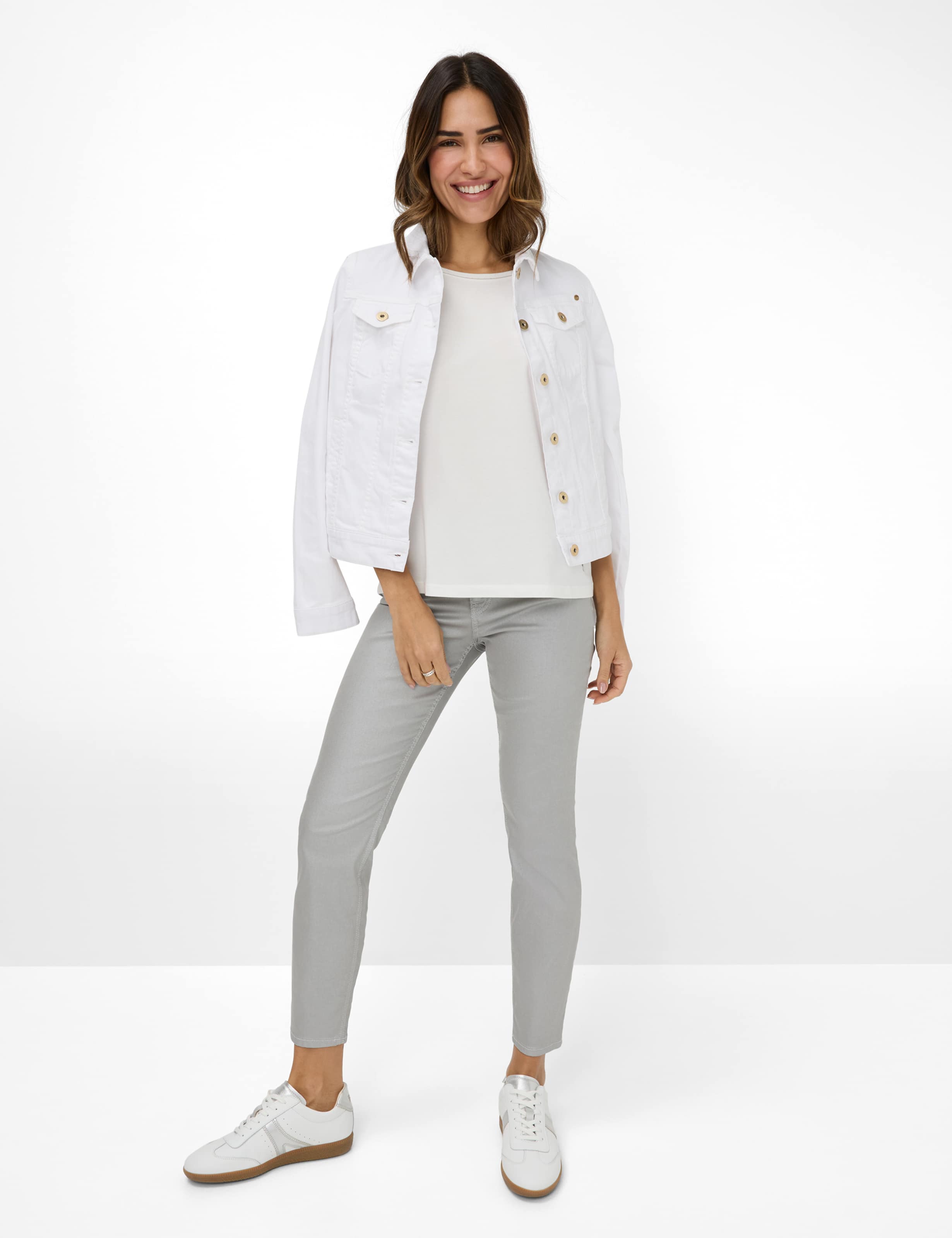 BRAX CAELEN Kurzarm T-Shirt offwhite 90637400 36-3608-98 von BRAX