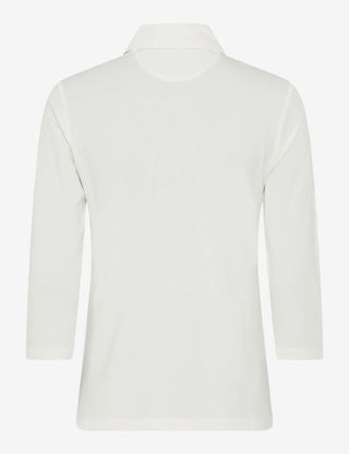 BRAX CLEO 3/4-Arm Shirt - Ivory Dawn - 90639800 36-3608-98