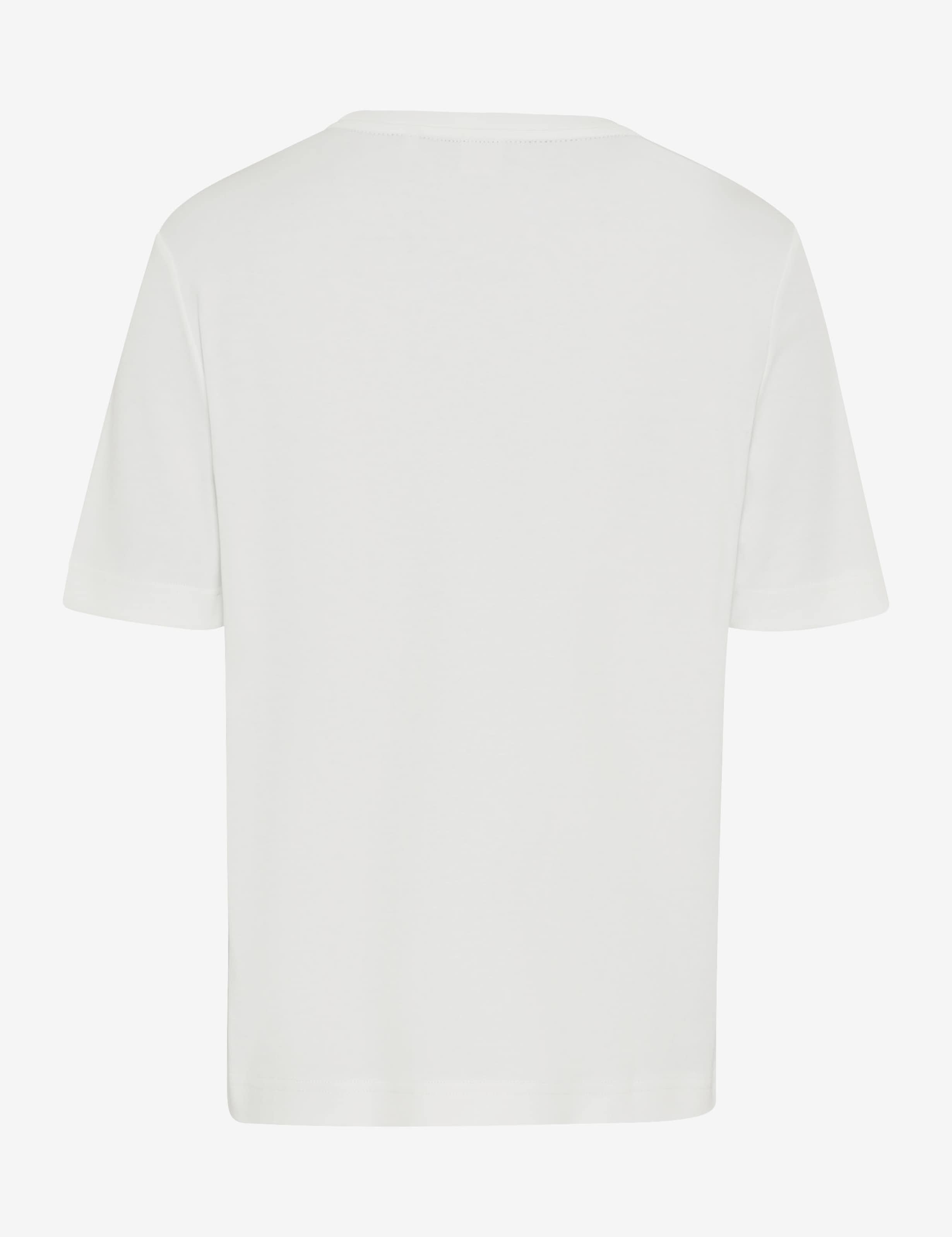 BRAX CIRA Kurzarm T-Shirt - Champagne Stripe Sparkle - 90639700 36-5858-98